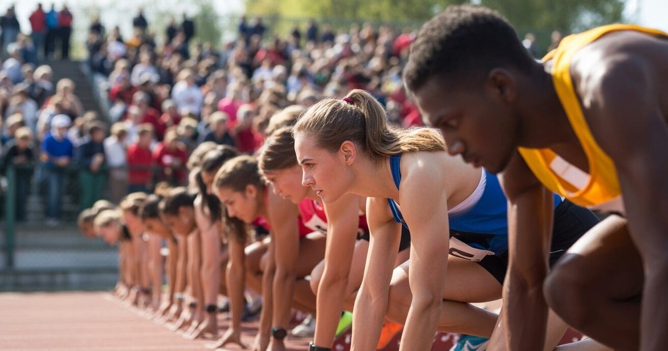 Starting line